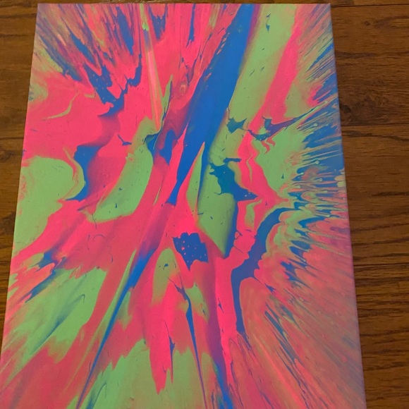 Neon spin art 11x14 - Picture 1 of 1